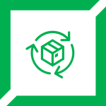 ícone de replicação
